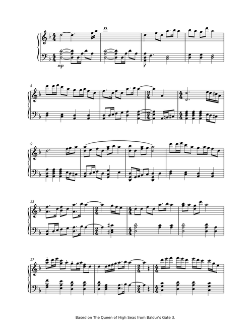 The Queen's High Seas – Borislav Slavov The Queen's High Seas - Piano