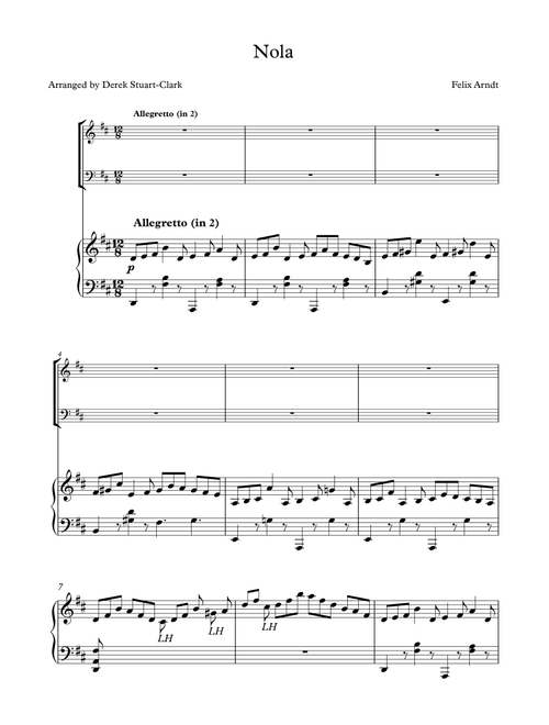 Nola (Arr. Derek STUART-CLARK) (String Ensemble)