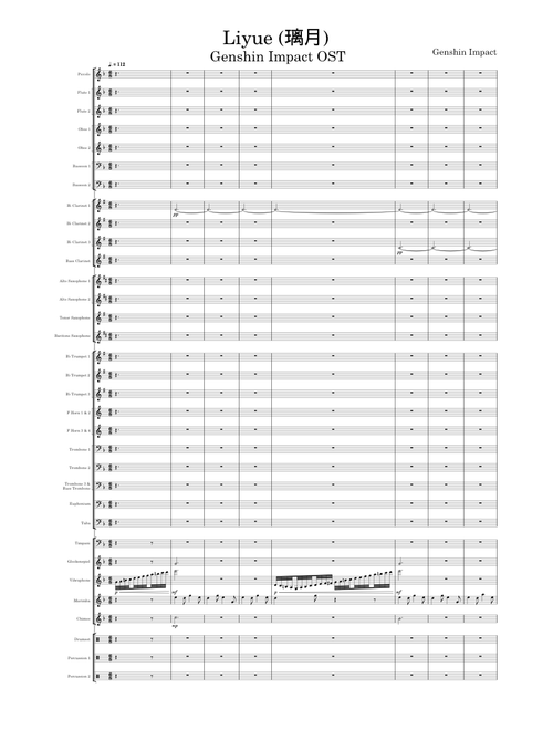 Liyue Theme // Genshin Impact Soundtrack // Concert Band