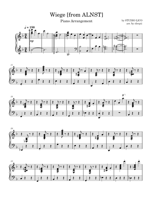 Wiege (VIVINOS - ALNST Original Soundtrack Part.9) – BL8M & 6FU