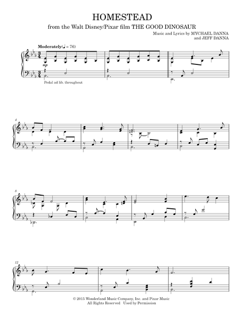 Homestead - Jeff Danna, Mychael & Jeff Danna, Mychael Danna (Piano Solo)