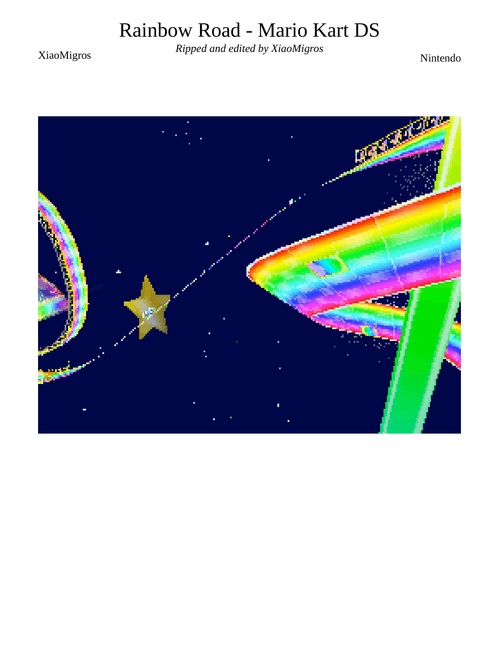 DS Rainbow Road but it's fully instrumentalised〖BIFI #19〗