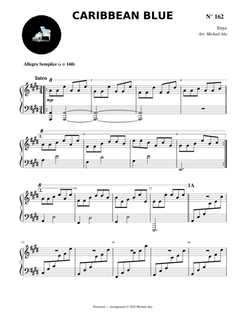 Caribbean Blue – Enya (instrumental version)