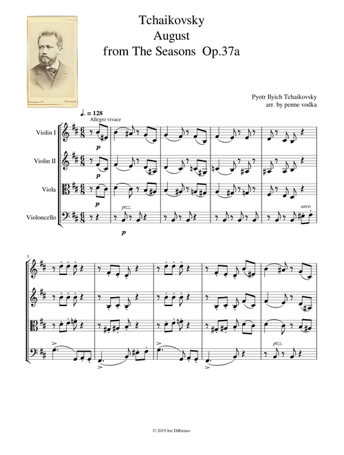 Tchaikovsky August from The Seasons Op.37a