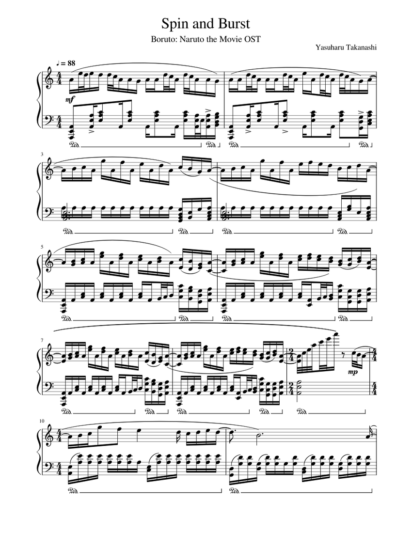 Twinkle Stars（TVsize） Sheet music for Piano (Solo