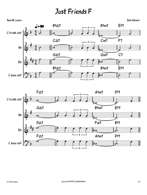 Just Friends – John Klenner
