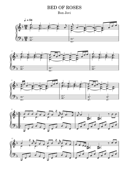 Bed of Roses - Bon Jovi