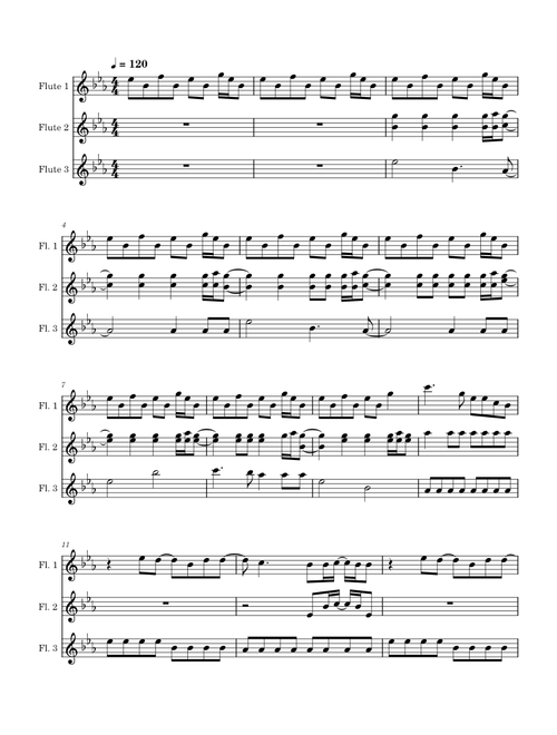 "Today" by the Smashing Pumpkins for Flute Choir