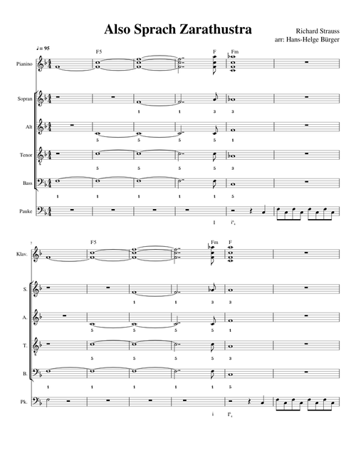 Also Sprach Zarathustra