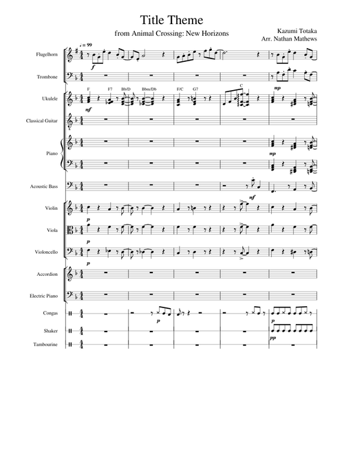 Animal Crossing: New Horizons - Title Theme