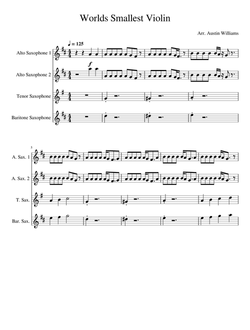 World's Smallest Violin – AJR