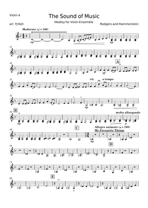 Sound of Music - Rodgers & Hammerstein Sheet Music for Trombone