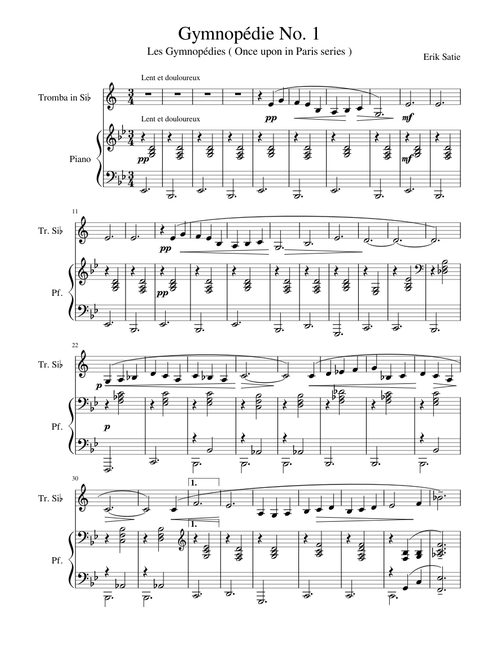 Gymnopedie No 1 - Erik Satie
