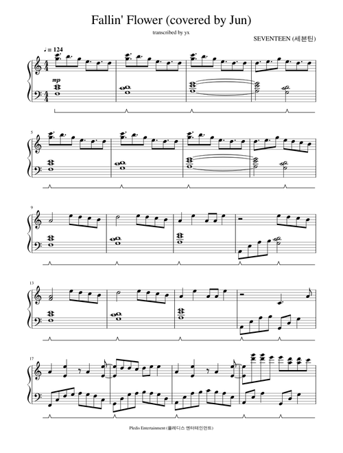 Fallin' Flower (played by Jun) – SEVENTEEN
