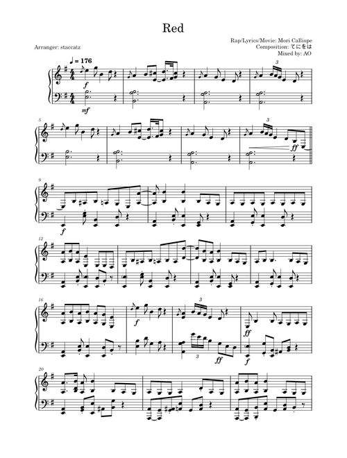 Red – Calliope Mori