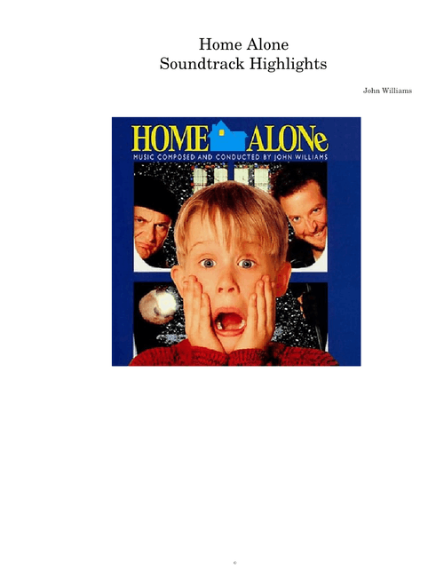 Home Alone Soundtrack Highlights – John Williams