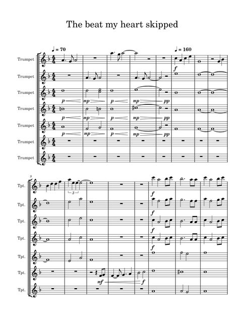 The Beat My Heart Skipped For Trumpets