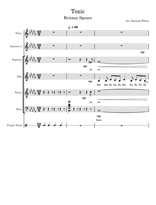 Toxic – Britney Spears Toxic FINAL - changed tempos