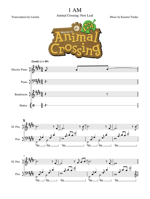 1 AM - Animal Crossing: New Leaf