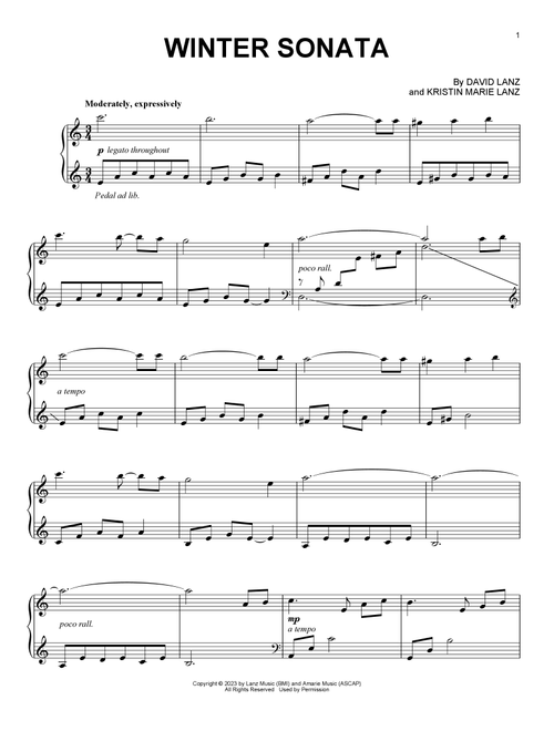 Winter Sonata - David Lanz (Piano Solo)