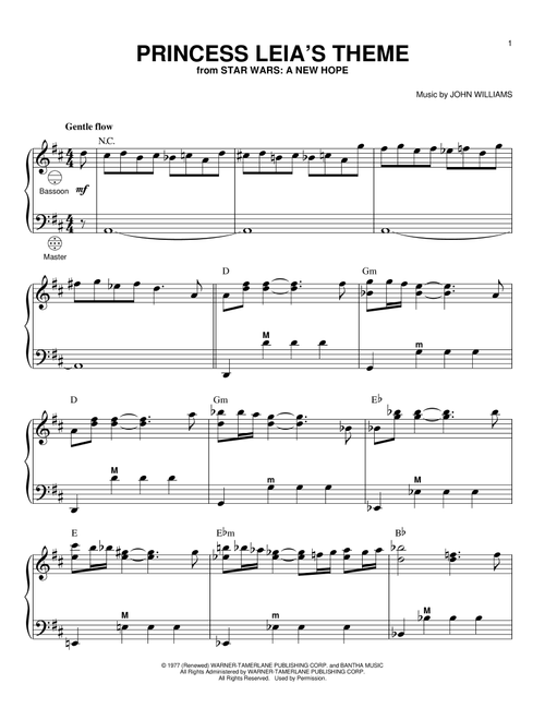Princess Leia's Theme - John Williams (Accordion)