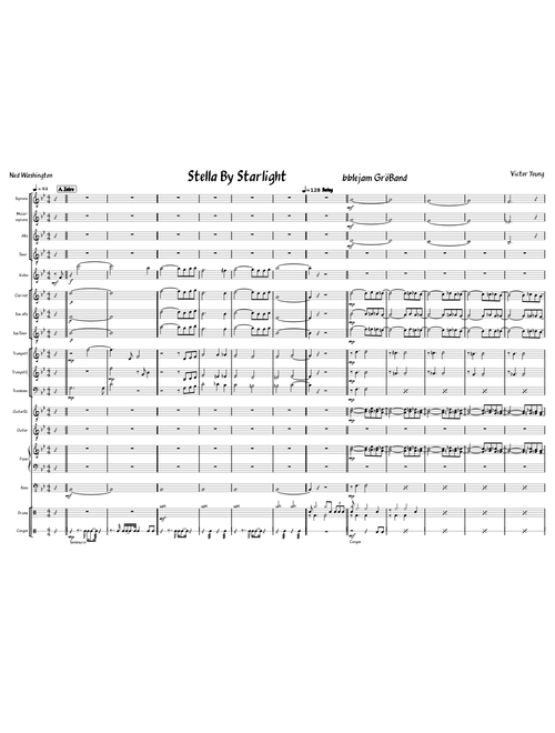 Stella By Starlight – Victor Young & Ned Washington Stella By Starlight   bblejam Gröband