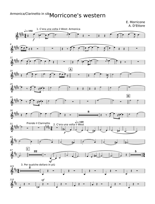 Morricone's Songs Medley - Ennio Morricone