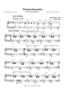 Free Jamiroquai sheet music | Download PDF or print on MuseScore.com
