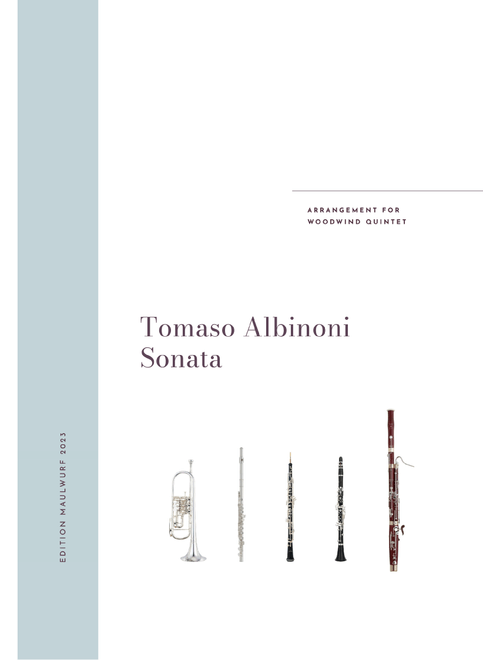 Sonata (Arr. Edition Maulwurf) - Tomaso Albinoni (Small Ensemble)
