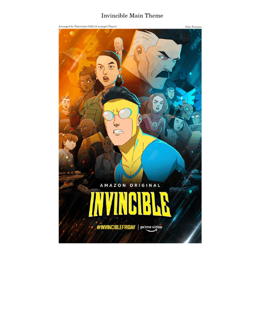 Invincible End Credits Theme – John Paesano