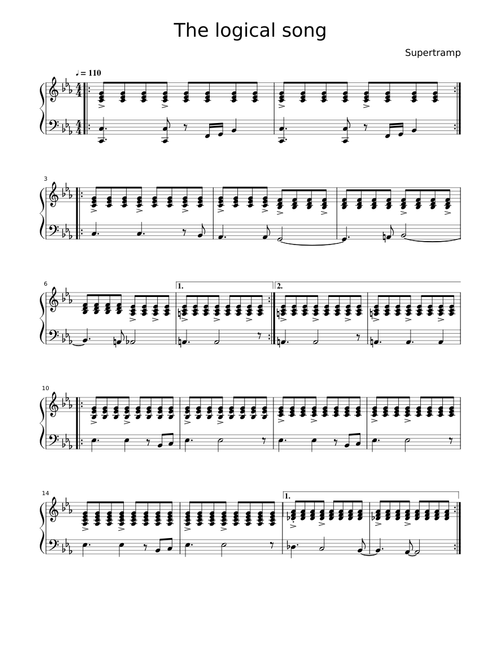 The logical song - Supertramp