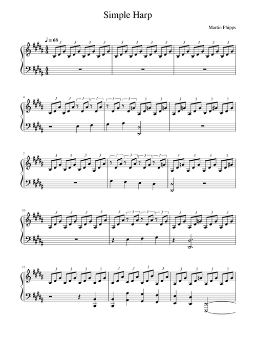 Simple Harp – Martin Phipps