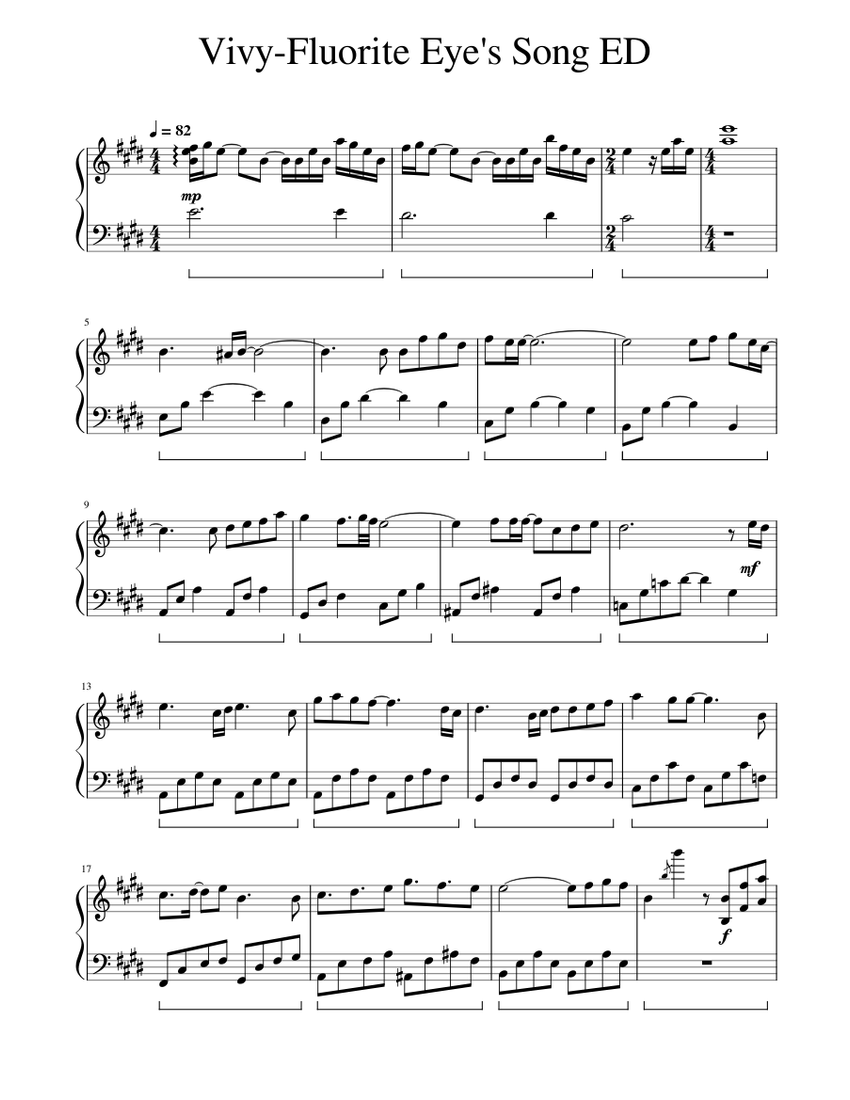Vivy-Fluorite Eye's Song Ending ヴィヴィ -フローライトアイズ