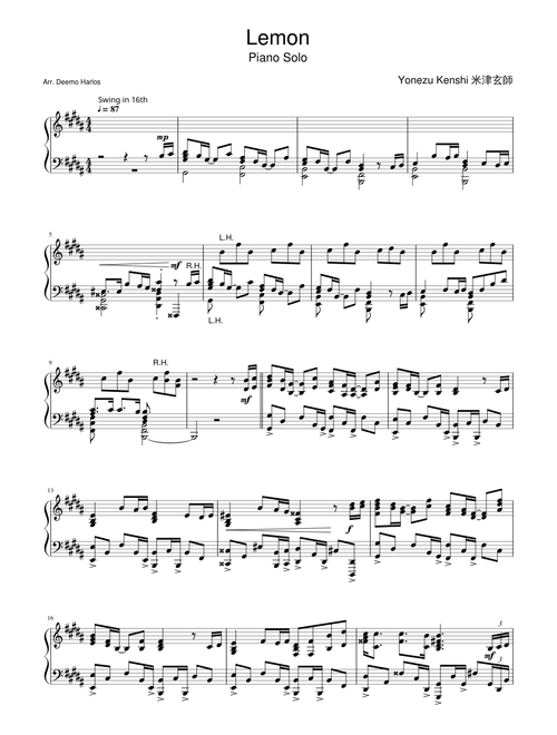Harlos Music | Free sheet music | Download PDF or print on
