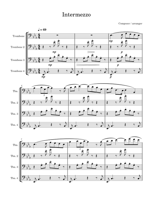 Carmen Suite No. 1 (Intermezzo) – Georges Bizet Intermezzo