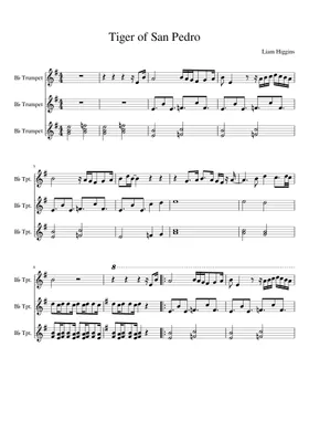 Free Tiger Of San Pedro by John La Barbera sheet music | Download Free Tiger Of San Pedro by John La Barbera sheet music | Download