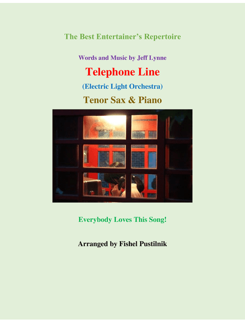 Telephone Line (Arr. Fishel Pustilnik) - Electric Light Orchestra (Instrumental Duet and Piano)