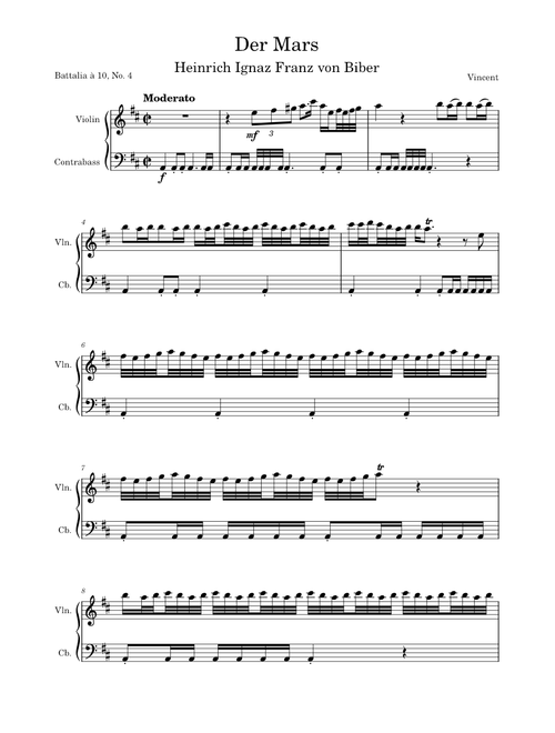 Heinrich Biber - Der Mars