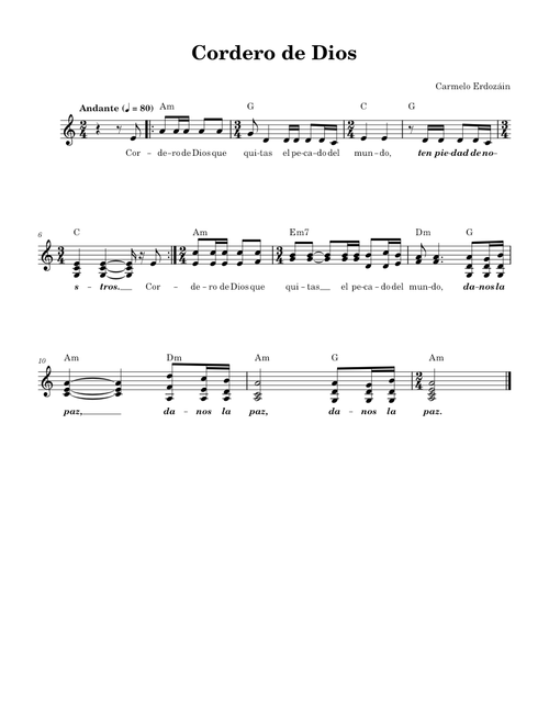 Cordero de Dios (Carmelo Erdozain)