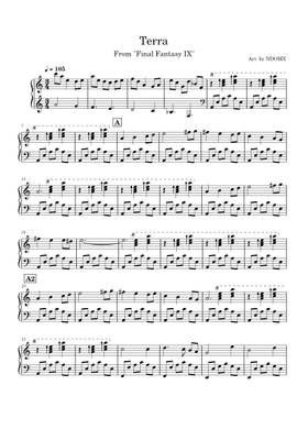 Free Final Fantasy Ix - Terra by Nobuo Uematsu sheet music