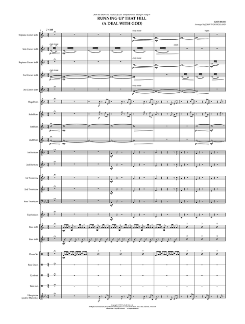 Running Up That Hill (Arr. John Ivor Holland) - Kate Bush (Brass Band)