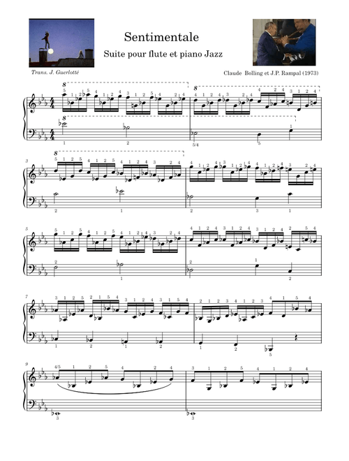 Sentimentale – Claude Bolling
