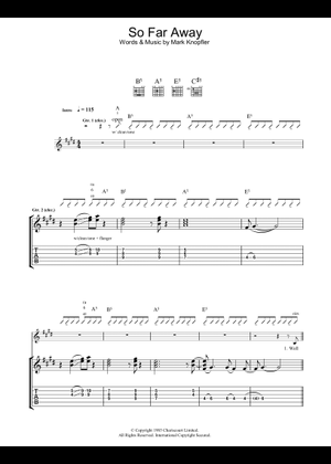 Dire Straits Medley Sheet Music for Trombone, Tuba, Saxophone alto