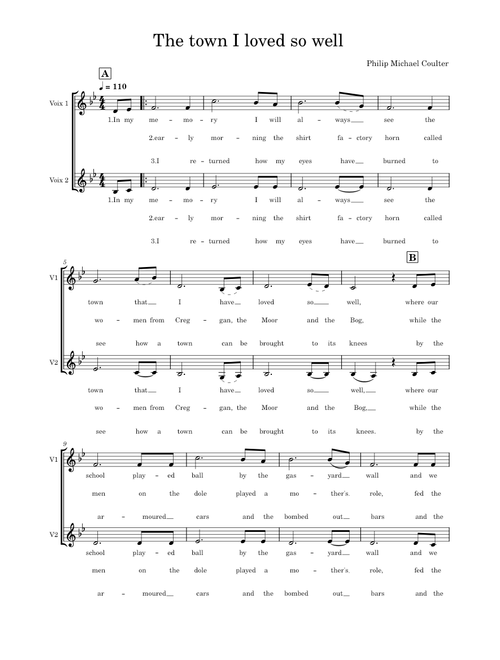 The town i loved so well – Phil Coulter