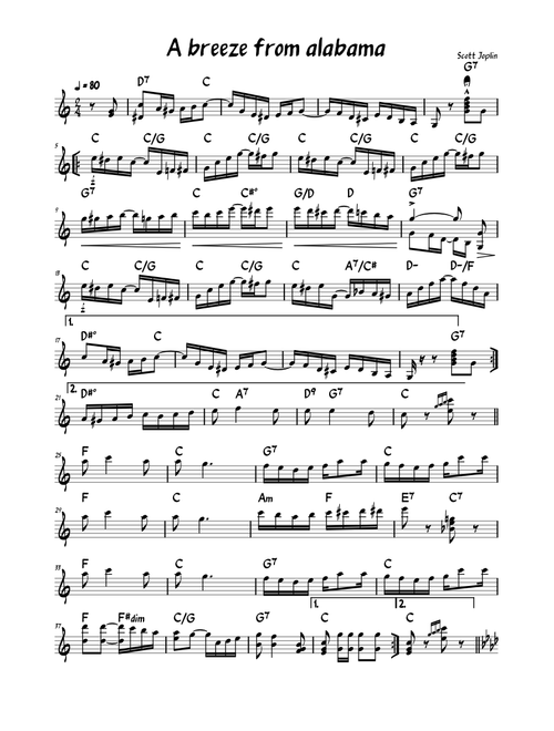 A breeze from alabama – Scott Joplin A_breeze_from_alabama