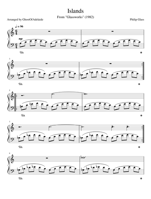 Philip Glass - Islands