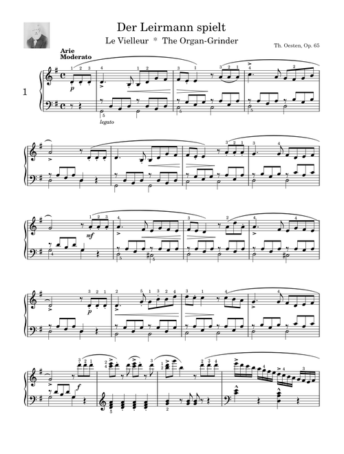 Kindertraumer, Op.65 – Theodore Oesten