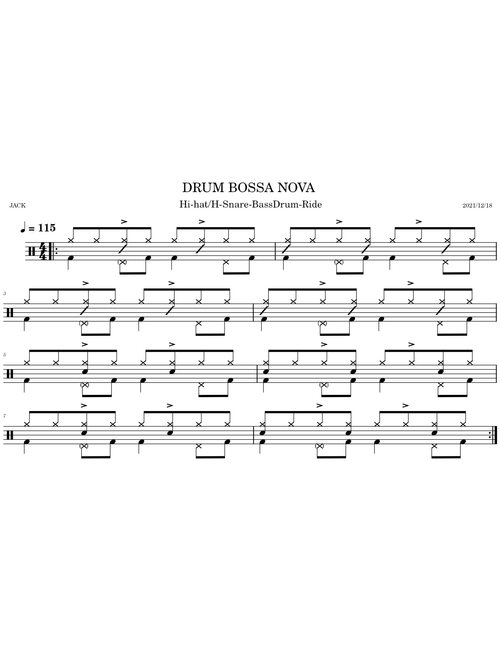 03-DRUM BOSSA NOVA – uniwell1181