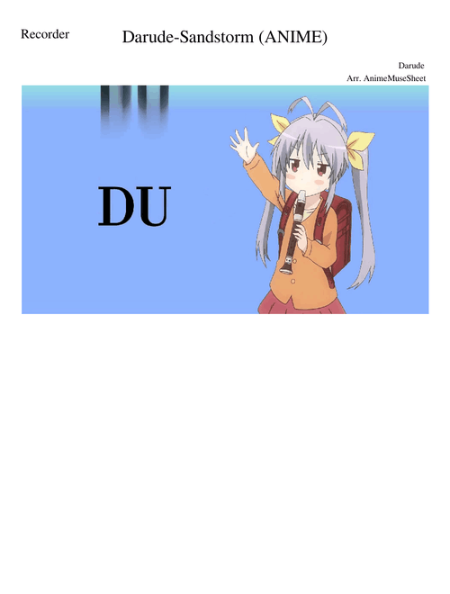Darude-Sandstorm (ANIME)