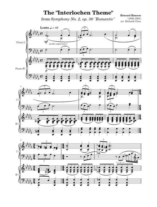Howard Hanson - "Interlochen Theme" from Symphony No. 2